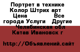 Портрет в технике “Колор-Штрих-арт“ › Цена ­ 250-350 - Все города Услуги » Другие   . Челябинская обл.,Катав-Ивановск г.